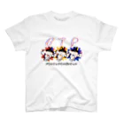 愉快レトロ雑貨屋★39太郎の【透けロゴ】ぶれぶれ★ぽんちゃん【BTP】 Regular Fit T-Shirt