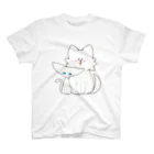 カッキー創作チャンネルのニャンさん＆ワンさん Regular Fit T-Shirt