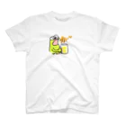 えほんのpenpen草 【nazuna】のプハーッ🍺ケロ　 Regular Fit T-Shirt