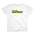M.D.openのM.D.openイエローロゴ Regular Fit T-Shirt