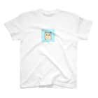 日常のふてくされたネコくん(水色) Regular Fit T-Shirt