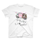 バニラde高収入ショップ［SUZURI店］のバニ子ちゃん直筆！バニラトラック🚚 Regular Fit T-Shirt