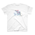 【全盲の絵描き】オバケのタムタムの親子の山羊 Regular Fit T-Shirt