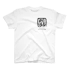 （幽）もののけ本舗のもののけ本舗ロゴ（書）・墨 Regular Fit T-Shirt