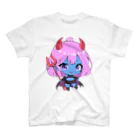 銀河たぬきの悪魔ちゃん Regular Fit T-Shirt