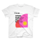 発達でこぼこショップのADHD「Artistic Dedicated Hopeful Dreamer」 - あなたの個性を大切にするアイテム Regular Fit T-Shirt