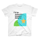 発達でこぼこショップのASD「Authentic Sensitive Designer」 - あなたの独自の感性を尊重するアイテム Regular Fit T-Shirt