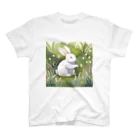 しろこまやのうさぎのお散歩 Regular Fit T-Shirt