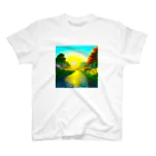 million-mindの雨に濡れた石畳 Regular Fit T-Shirt