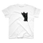 ちばっちょ【ち畳工房&猫ねこパラダイス】の黒猫は見た Regular Fit T-Shirt