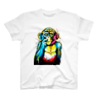 クレイジーモンキーズの「DEEP THOUGHTS」 Regular Fit T-Shirt