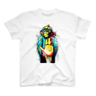 クレイジーモンキーズの「ROCK'N'MONKEY」 Regular Fit T-Shirt