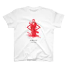 d-fabの火吹だるま（赤）〈Hifuki-daruma(red)〉 Regular Fit T-Shirt