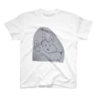 月夜のひとりごとの月夜のうさぎ(原画) Tシャツ Regular Fit T-Shirt