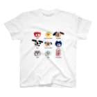 mojojojoのおかおたち Regular Fit T-Shirt