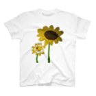 ASD そうちゃんの絵たちのそうちゃんのひまわり Regular Fit T-Shirt