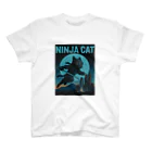 Atena-DesighnのNINJA CAT（1）忍者猫 Regular Fit T-Shirt