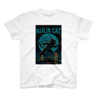 Atena-DesighnのNINJA CAT（2）忍者猫 Regular Fit T-Shirt