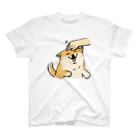ぺろぺろぺろぺろ【せいこせんせい】の柴犬　えらい！【せいこせんせい】 Regular Fit T-Shirt