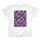 Makanaのおばけパーティー風呂敷　≪mayumi作≫ Regular Fit T-Shirt