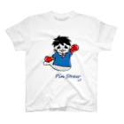 ぶちゃこの店のピンストロー(あざる) Regular Fit T-Shirt