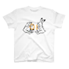 しきいろの鳥獣戯画(ポップ) Regular Fit T-Shirt