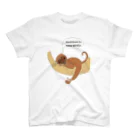 日本ボリビア人協会_アマゾンを助けたいプロジェクトのアカホエザル_アマゾンを助けたい Regular Fit T-Shirt