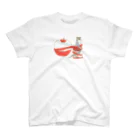 ソーメンズのかわうそりんごぐるぐる Regular Fit T-Shirt