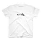 ハチワレ猫　ハチのお店のハチワレ猫　ハチ　ロゴ正面ver. Regular Fit T-Shirt