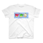 薮乃ランのかぷ丸トリオ（青） Regular Fit T-Shirt