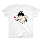 愉快レトロ雑貨屋★39太郎のバトンタッチ猫★柄チョイデカメ Regular Fit T-Shirt