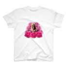 ZAZY official shopの花ZAZY花 Regular Fit T-Shirt