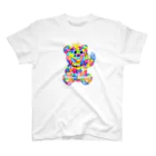 happy_autismのhalokuma （ハロクマ- A） Regular Fit T-Shirt