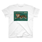 YS VINTAGE WORKSのポーランド動物園　虎 Regular Fit T-Shirt