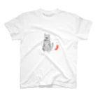 naaat_illustのソックスキャット Regular Fit T-Shirt