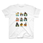 ちなきのこの野生動物缶9点セット Regular Fit T-Shirt