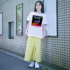 ニンジャスレイヤー公式/ダイハードテイルズの【両面な】NEO SAITAMA FES 2038 Regular Fit T-Shirt
