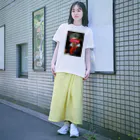 DRIPPEDのくわえタバコの男性 咥えタバコの男性-Beethoven ベートーヴェン-T Regular Fit T-Shirt