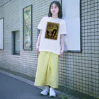 YS VINTAGE WORKSのスペイン・バルセロナ　びっくり猫・切手デザイン　1930 Regular Fit T-Shirt