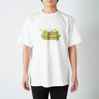 めろんぽっぷのお店だよのたわむれ　ヨツユビリクガメ Regular Fit T-Shirt