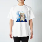 N's Creationの唄猫 〜一曲聴いてくれにゃ〜 Regular Fit T-Shirt