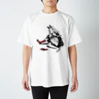 しょうじの靴下を履くネコミミちゃん Regular Fit T-Shirt