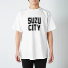 JIMOTOE Wear Local Japanの珠洲市 SUZU CITY Regular Fit T-Shirt