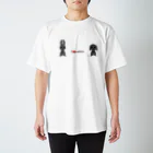 カトユリの黒うさぎ Regular Fit T-Shirt