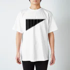 シルシファクトリーのトラリミがすぎるTシャツ WH Regular Fit T-Shirt