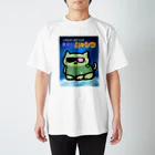 ヒトコト屋の量産型ニャンコ ボックスアート Regular Fit T-Shirt