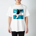 Petit SERAのシャチくん Regular Fit T-Shirt