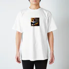 チェリオの可愛いハチワレ猫 Regular Fit T-Shirt