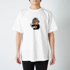 秀作カレーのカレーを食べる作曲家（イラスト小） Regular Fit T-Shirt