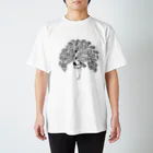 ペストリーのデカめのクジャク Regular Fit T-Shirt